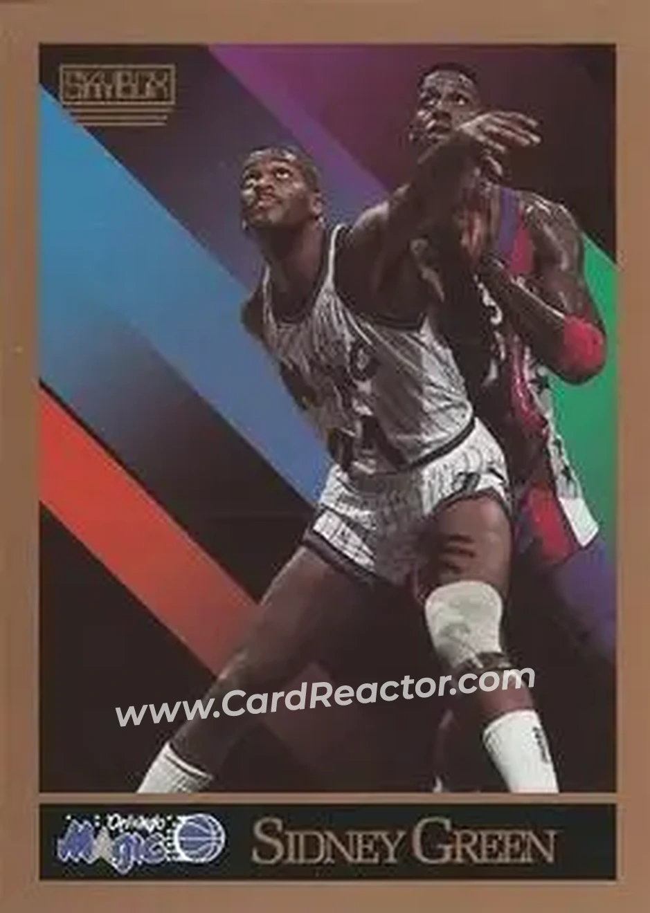 1990-91 SkyBox #203 - Sidney Green - Orlando Magic - Front