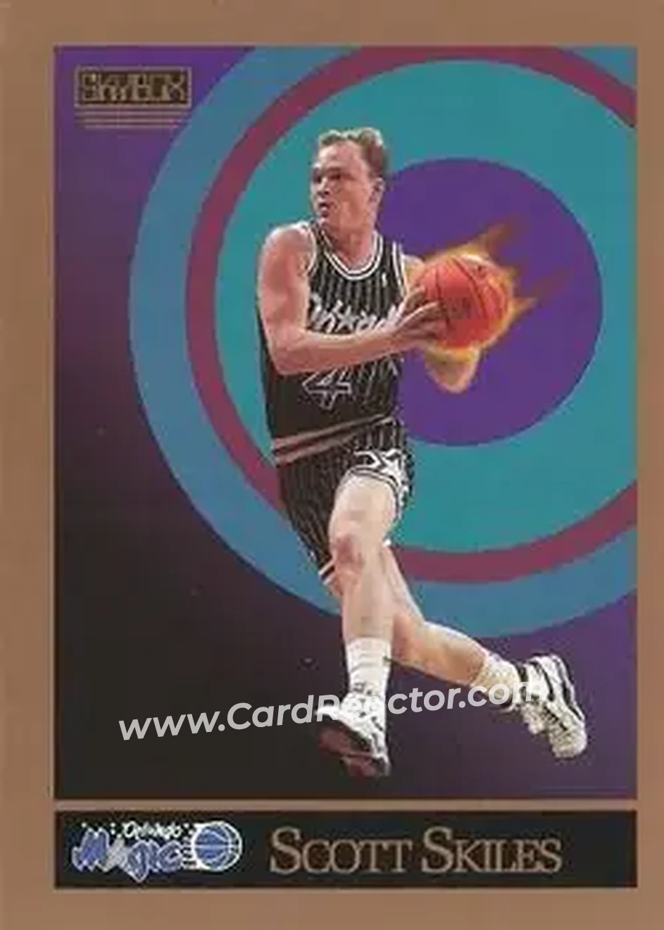 1990-91 SkyBox #205 - Scott Skiles - Orlando Magic - Front