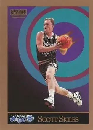 1990-91 SkyBox #205 - Scott Skiles - Orlando Magic