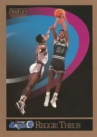 1990-91 SkyBox #207 - Reggie Theus - Orlando Magic