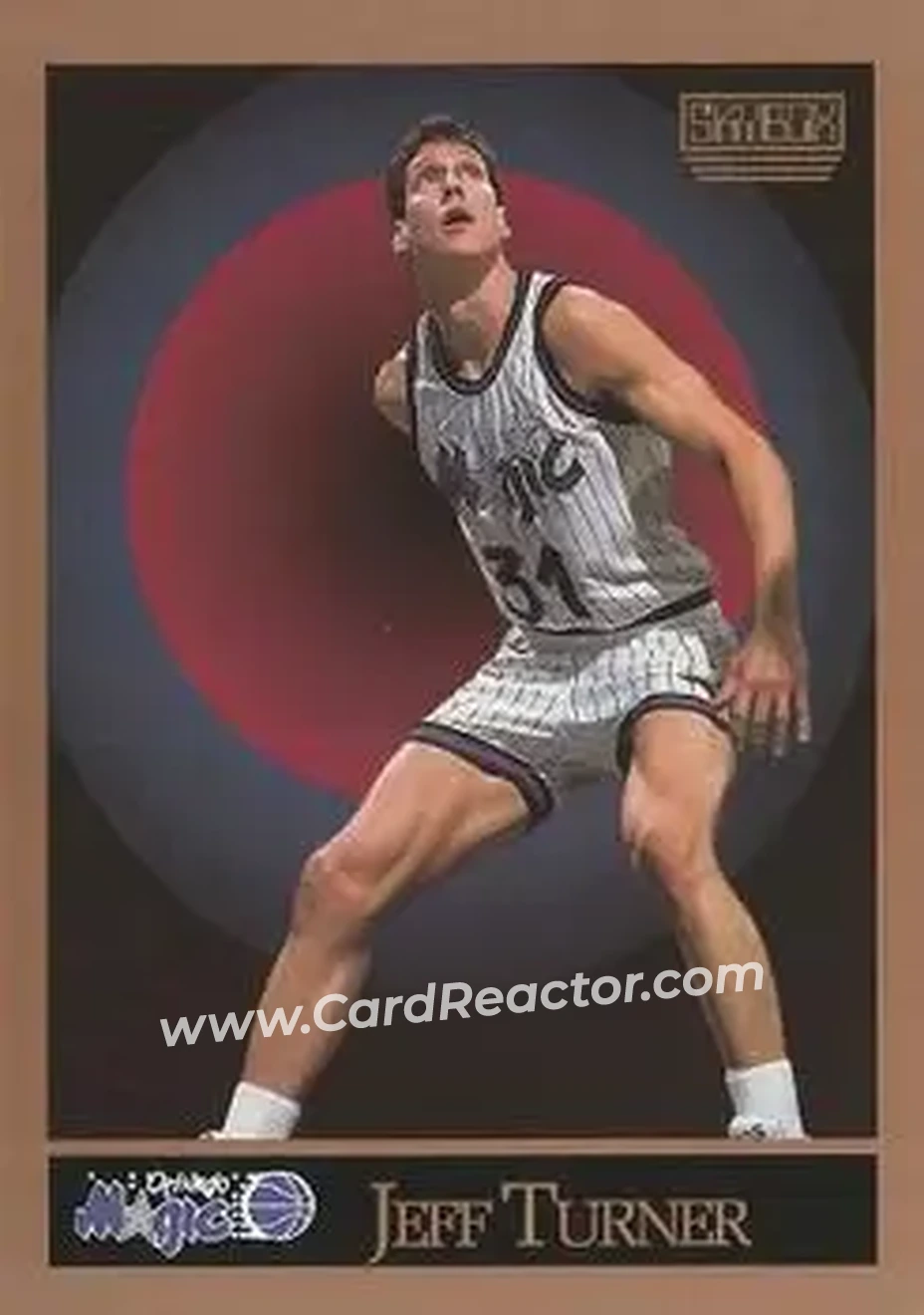 1990-91 SkyBox #208 - Jeff Turner - Orlando Magic - Front 1990-91 SkyBox #208 - Jeff Turner - Orlando Magic - Front