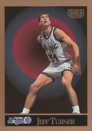 1990-91 SkyBox #208 - Jeff Turner - Orlando Magic