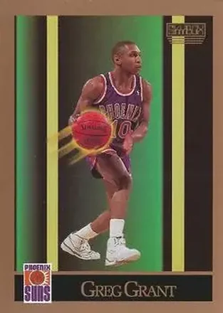 1990-91 SkyBox #221 - Greg Grant - Phoenix Suns