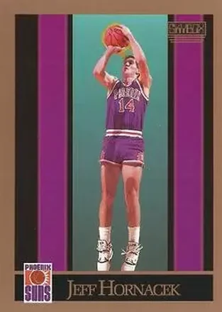 1990-91 SkyBox #222 - Jeff Hornacek - Phoenix Suns