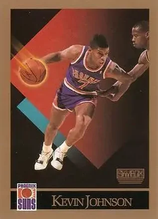 1990-91 SkyBox #224 - Kevin Johnson - Phoenix Suns