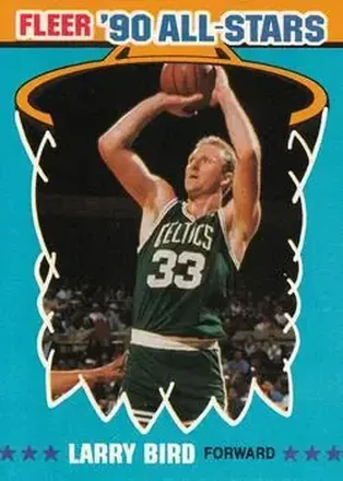 1990-91 Fleer - All-Stars #2 - Larry Bird - Boston Celtics