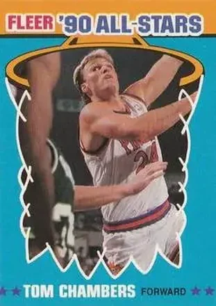 1990-91 Fleer - All-Stars #8 - Tom Chambers - Phoenix Suns