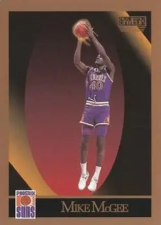 1990-91 SkyBox #227 - Mike McGee - Phoenix Suns