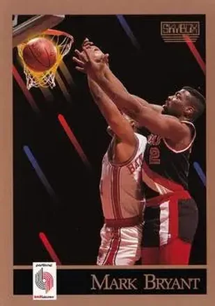1990-91 SkyBox #231 - Mark Bryant - Portland Trail Blazers