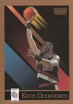 1990-91 SkyBox #234 - Kevin Duckworth - Portland Trail Blazers