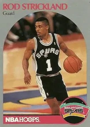 1990-91 Hoops #271 - Rod Strickland - San Antonio Spurs