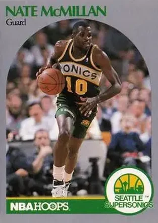 1990-91 Hoops #282 - Nate McMillan - Seattle SuperSonics
