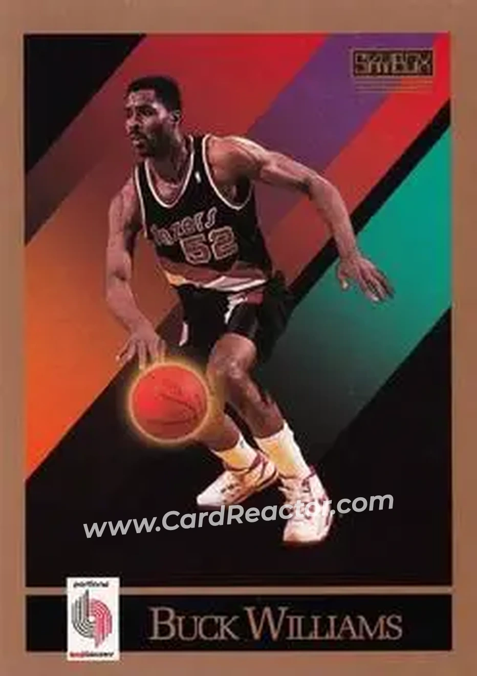 1990-91 SkyBox #240 - Buck Williams - Portland Trail Blazers - Front
