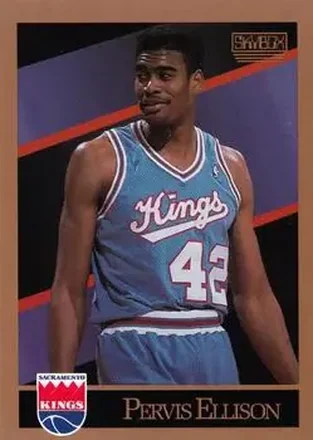 1990-91 SkyBox #246 - Pervis Ellison - Sacramento Kings