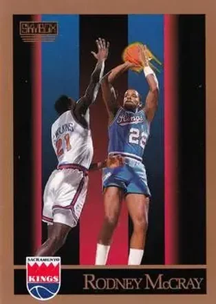 1990-91 SkyBox #248 - Rodney McCray - Sacramento Kings