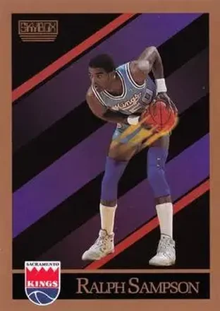 1990-91 SkyBox #250 - Ralph Sampson - Sacramento Kings