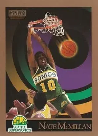 1990-91 SkyBox #271 - Nate McMillan - Seattle SuperSonics