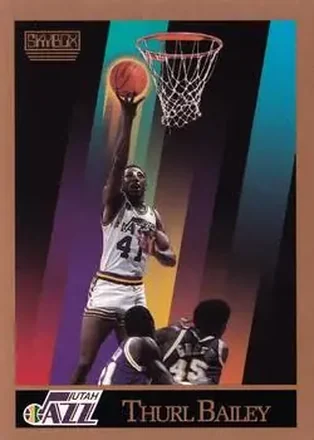 1990-91 SkyBox #274 - Thurl Bailey - Utah Jazz