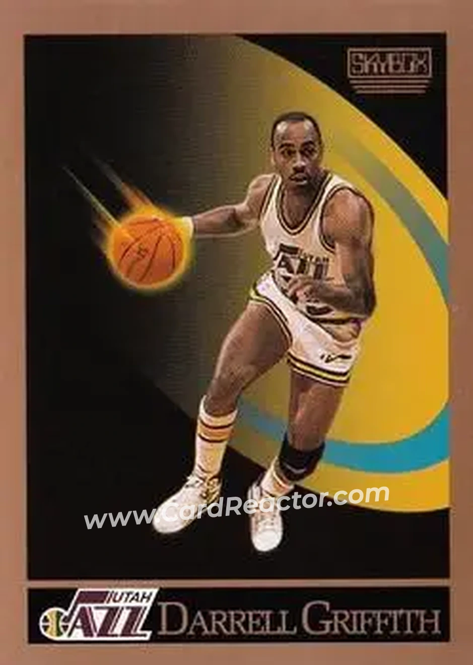 1990-91 SkyBox #278 - Darrell Griffith - Utah Jazz - Front