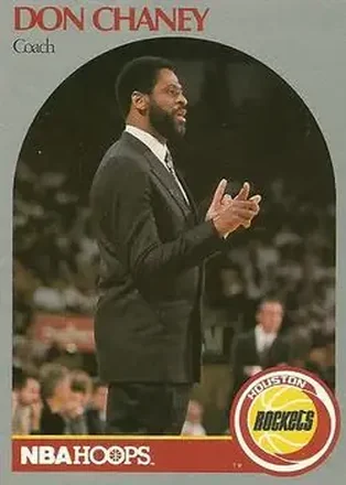 1990-91 Hoops #314 - Don Chaney - Houston Rockets