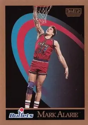 1990-91 SkyBox #285 - Mark Alarie - Washington Bullets