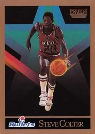 1990-91 SkyBox #286 - Steve Colter - Washington Bullets