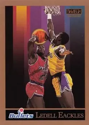 1990-91 SkyBox #287 - Ledell Eackles - Washington Bullets