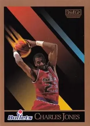1990-91 SkyBox #290 - Charles Jones - Washington Bullets