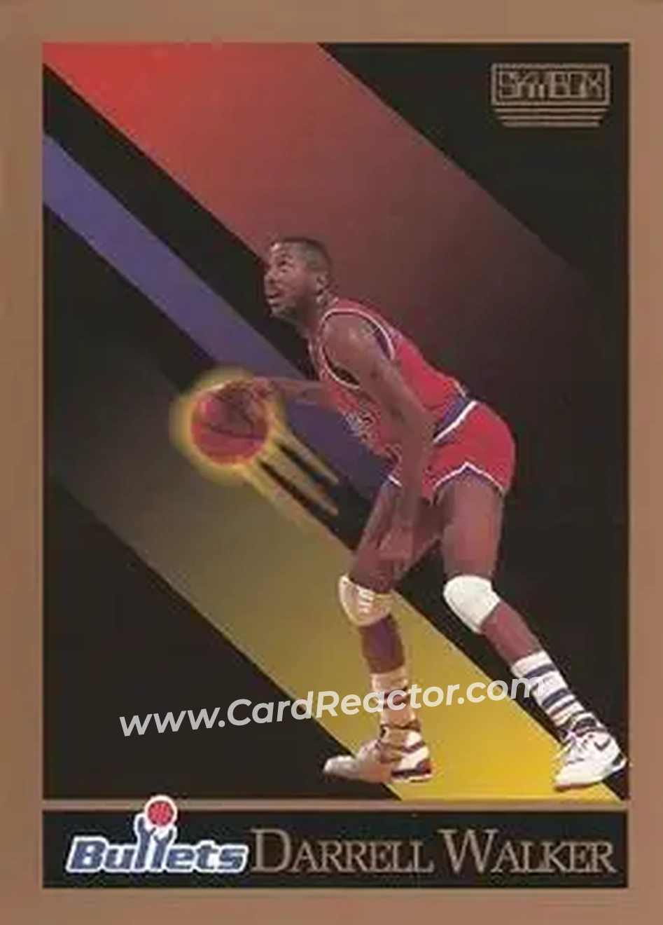 1990-91 SkyBox #293 - Darrell Walker - Washington Bullets - Front 1990-91 SkyBox #293 - Darrell Walker - Washington Bullets - Front