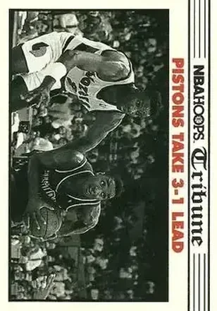 1990-91 Hoops #340 - Card #340 - Detroit Pistons