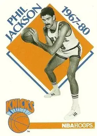 1990-91 Hoops #348 - Phil Jackson 1990-91 Hoops #348 - Phil Jackson