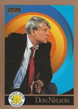 1990-91 SkyBox #309 - Don Nelson - Golden State Warriors