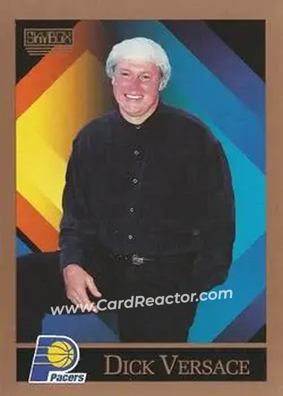 1990-91 SkyBox #311 - Dick Versace - Indiana Pacers - Front 1990-91 SkyBox #311 - Dick Versace - Indiana Pacers - Front