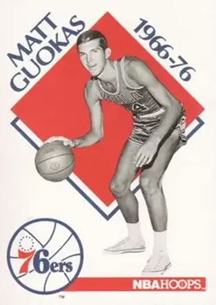 1990-91 Hoops #352 - Matt Guokas