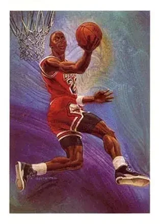 1990-91 Hoops #358 - Michael Jordan - Chicago Bulls