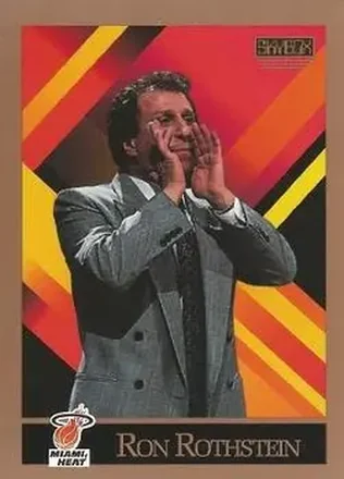 1990-91 SkyBox #314 - Ron Rothstein - Miami Heat