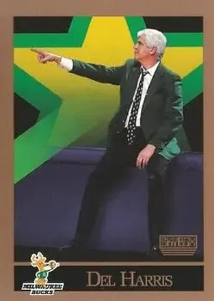 1990-91 SkyBox #315 - Del Harris - Milwaukee Bucks