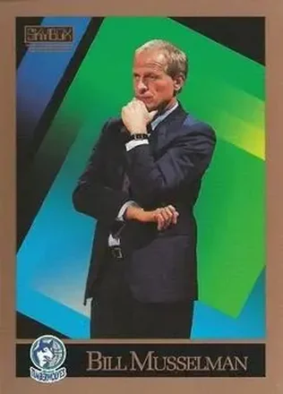 1990-91 SkyBox #316 - Bill Musselman - Minnesota Timberwolves