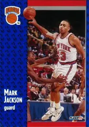 1991-92 Fleer #137 - Mark Jackson - New York Knicks