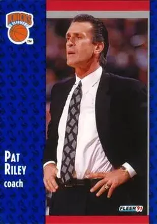 1991-92 Fleer #139 - Pat Riley - New York Knicks