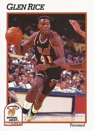 1991-92 Hoops #113 - Glen Rice - Miami Heat