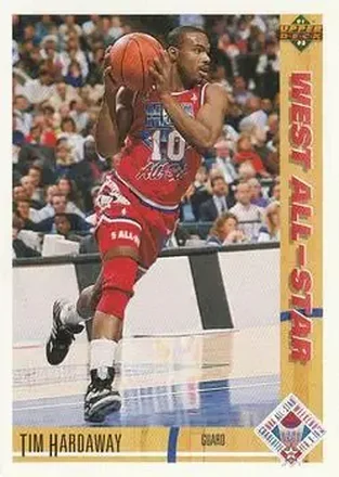 1991-92 Upper Deck #50 - Tim Hardaway - Golden State Warriors