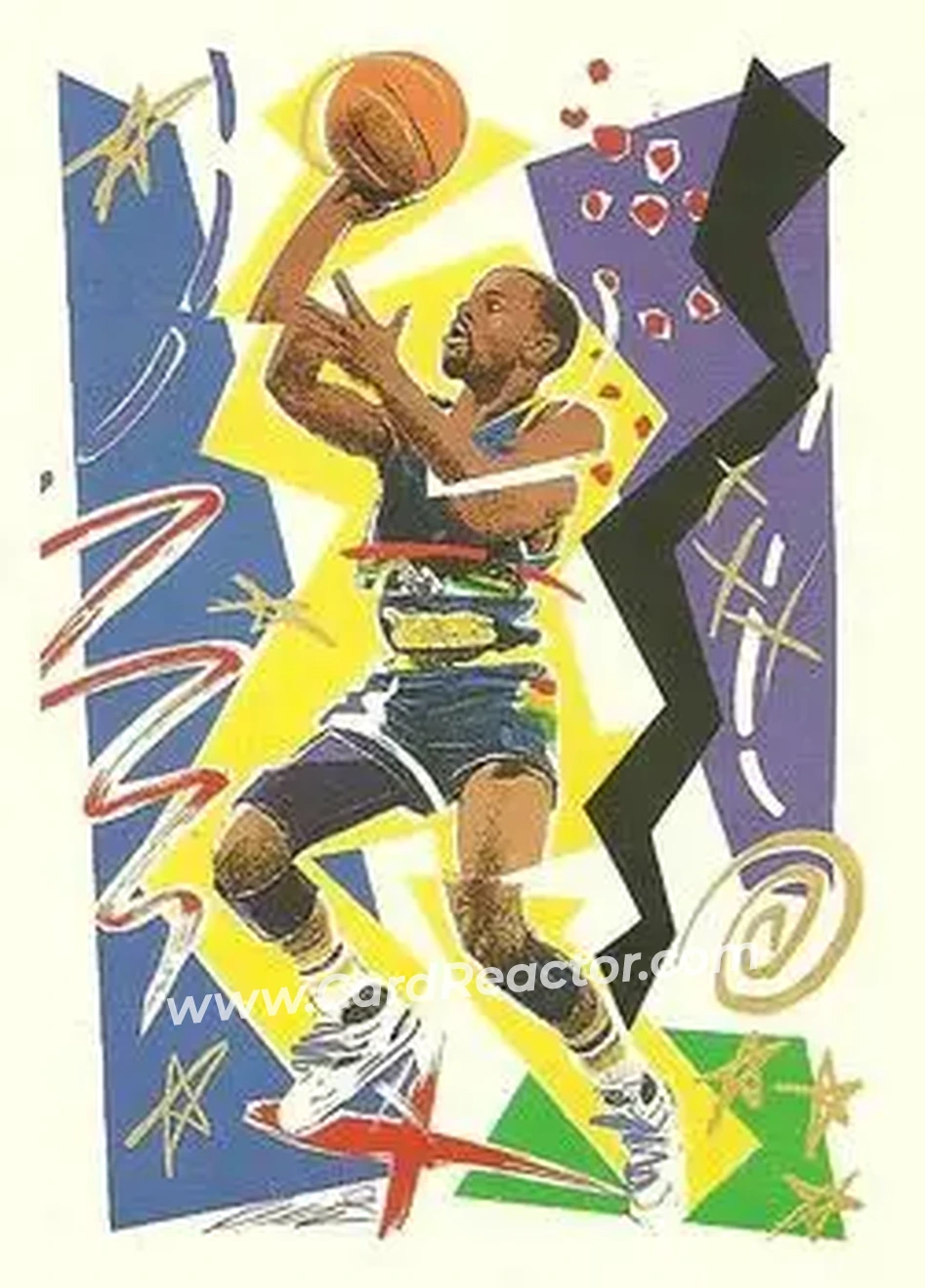 1990-91 Hoops #361 - Michael Adams - Denver Nuggets - Front