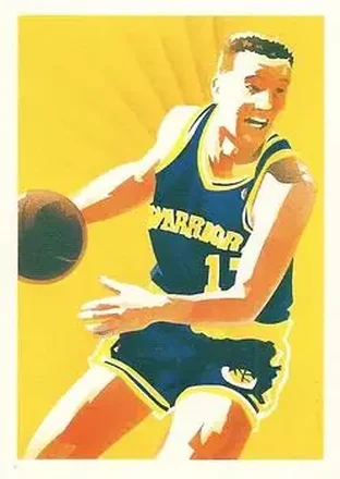 1990-91 Hoops #363 - Chris Mullin - Golden State Warriors