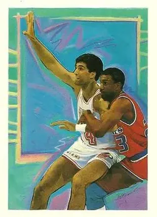 1990-91 Hoops #368 - Rony Seikaly - Miami Heat