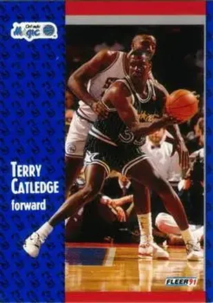 1991-92 Fleer #144 - Terry Catledge - Orlando Magic