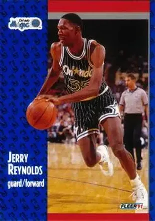 1991-92 Fleer #146 - Jerry Reynolds - Orlando Magic