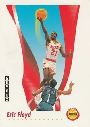 1991-92 SkyBox #101 - Sleepy Floyd - Houston Rockets