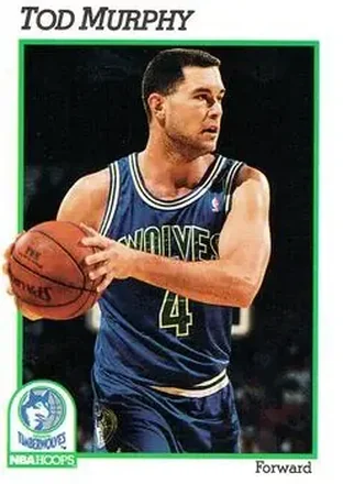 1991-92 Hoops #128 - Tod Murphy - Minnesota Timberwolves