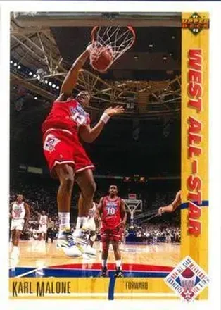 1991-92 Upper Deck #51 - Karl Malone - Utah Jazz
